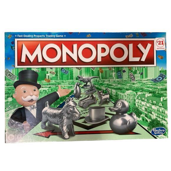 Hasbro‎ Monopoly Classic Board Game 2023 - Fast Dealing Property Trading Game - Picture 1 of 7
